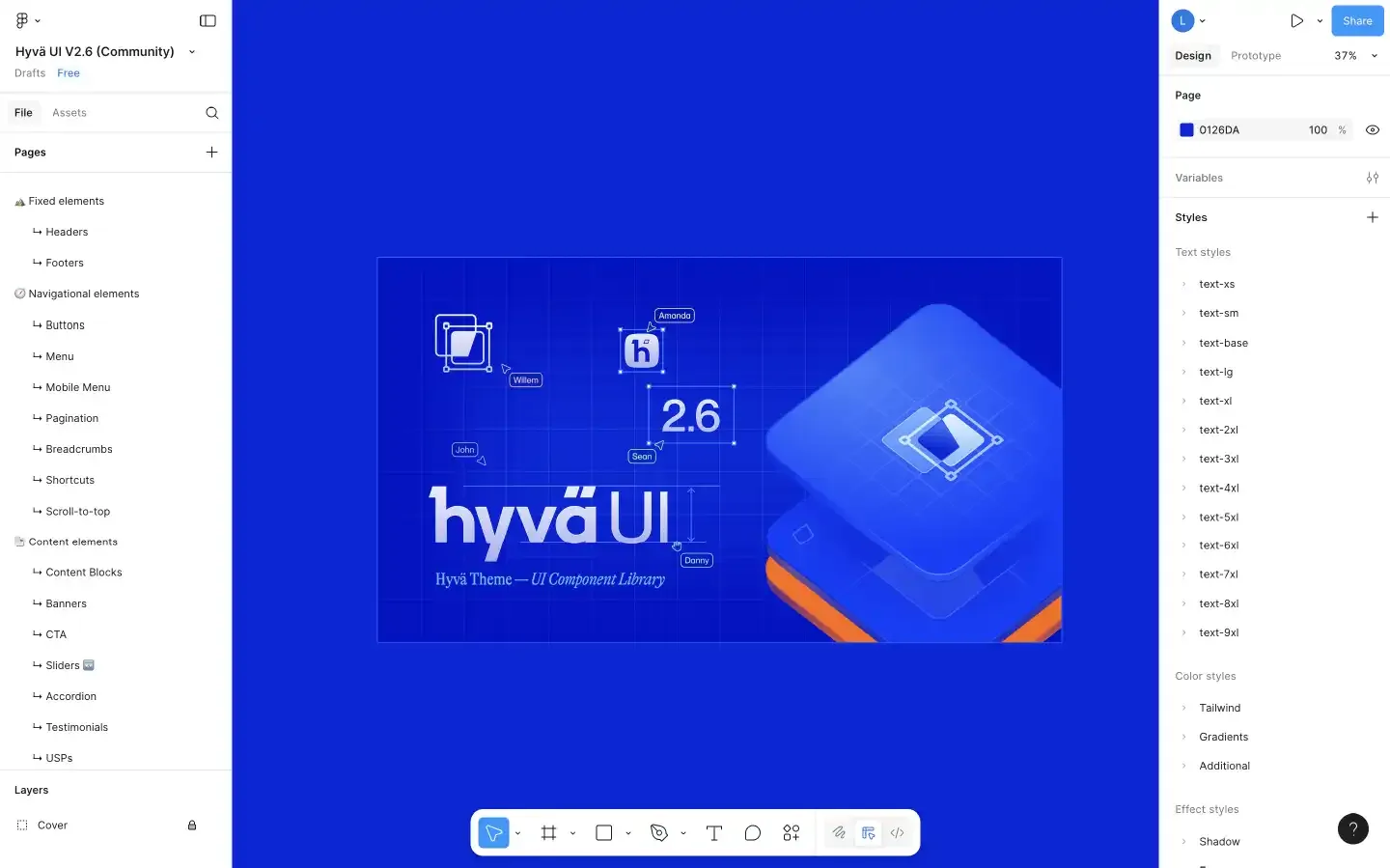 Hyva UI components