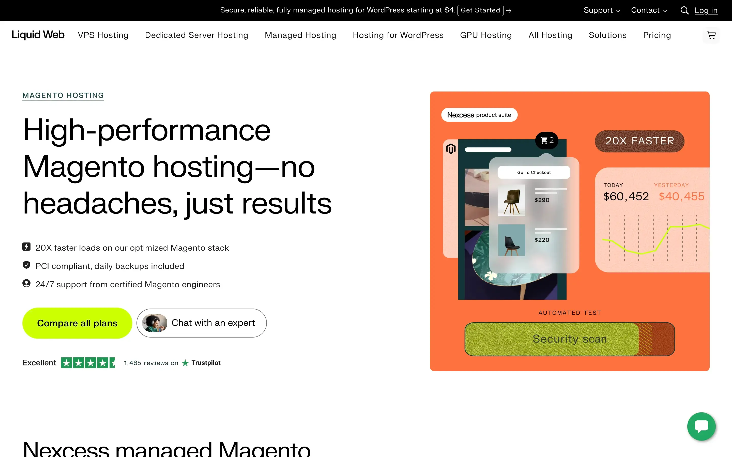 Liquid Web Magento hosting